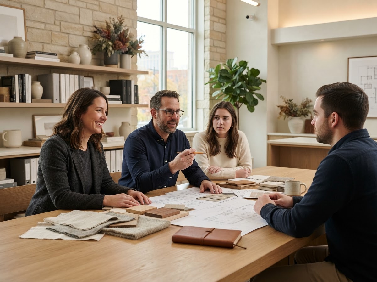 Bestowance team reviewing AI-driven data analysis for investment decisions